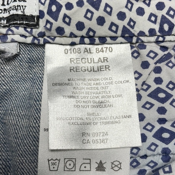 Columbia Women’s Cut Off Bermuda Jean Denim Shorts check measurements for sizing - Picture 3 of 11